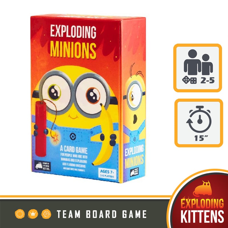 Exploding Minions Team Board Game
