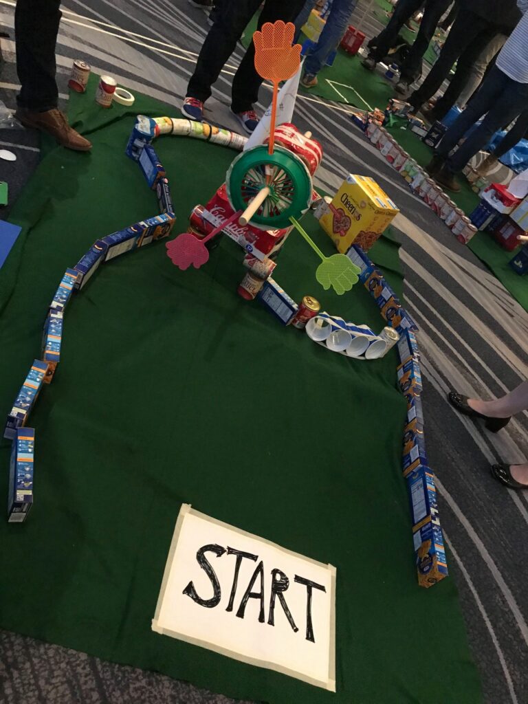 Building a Mini Golf Course Sports Team Building