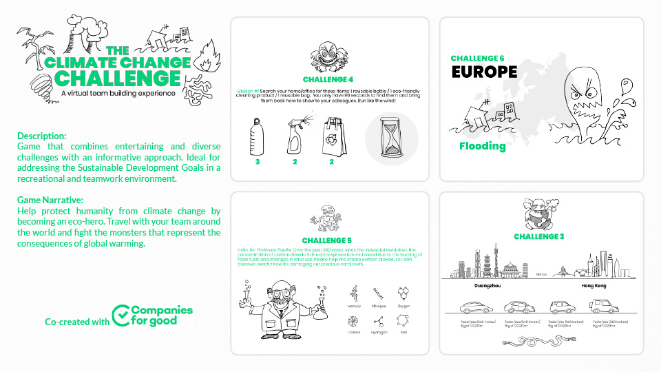 The Climate Change Challenge Virtual Team Building TeamBonding