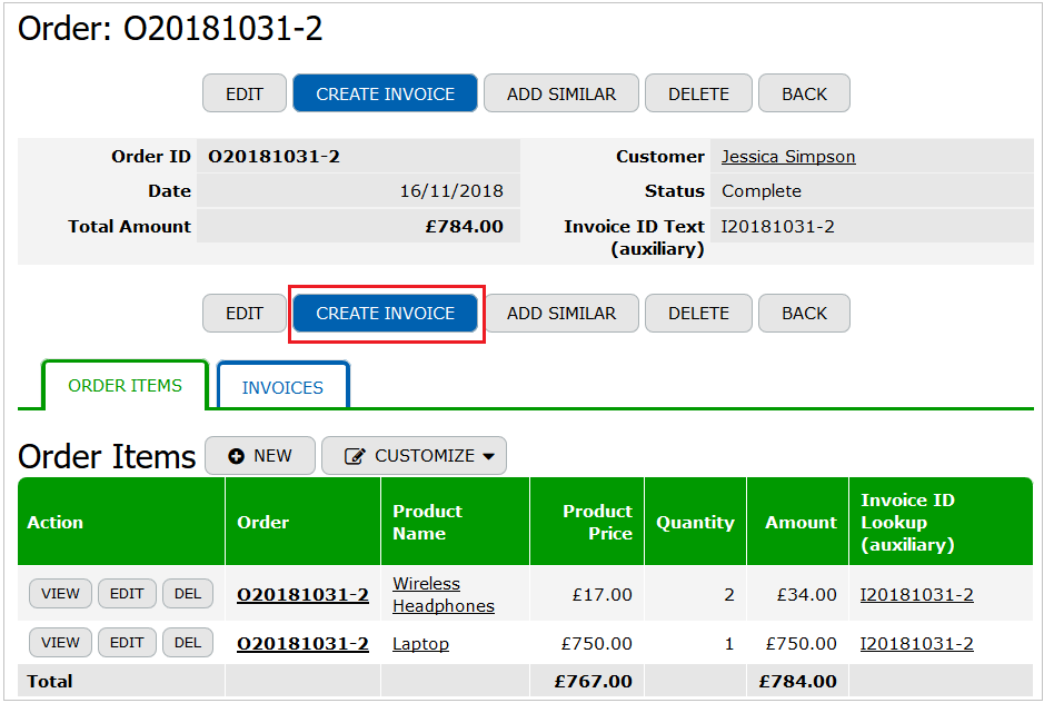 Copy Master record into a separate table and generate copies of related