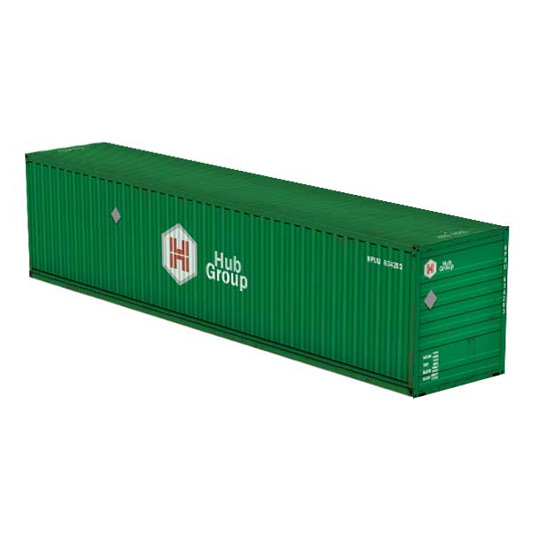 Intermodel Shipping Container Hub Group Paper Model Kit