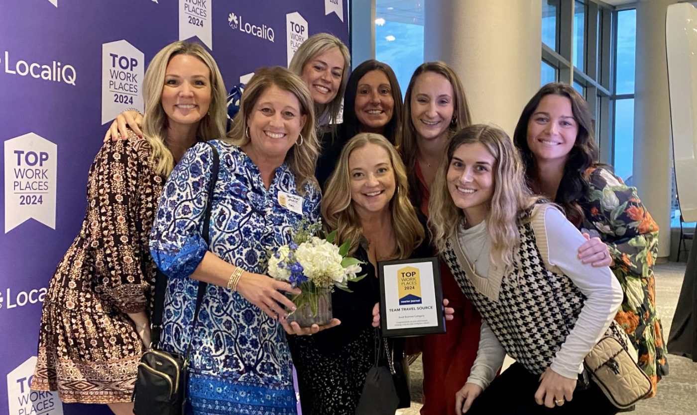 LOUISVILLE COURIERJOURNAL NAMES TEAM TRAVEL SOURCE A WINNER OF THE