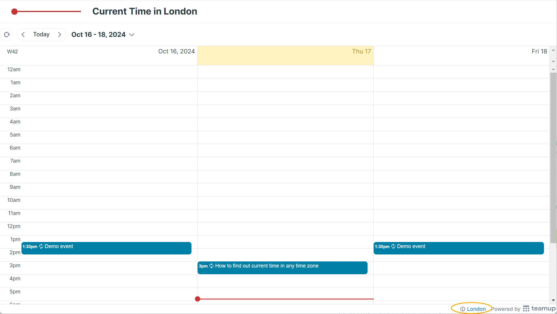How to Create Your Time Zone Converter - Teamup.com