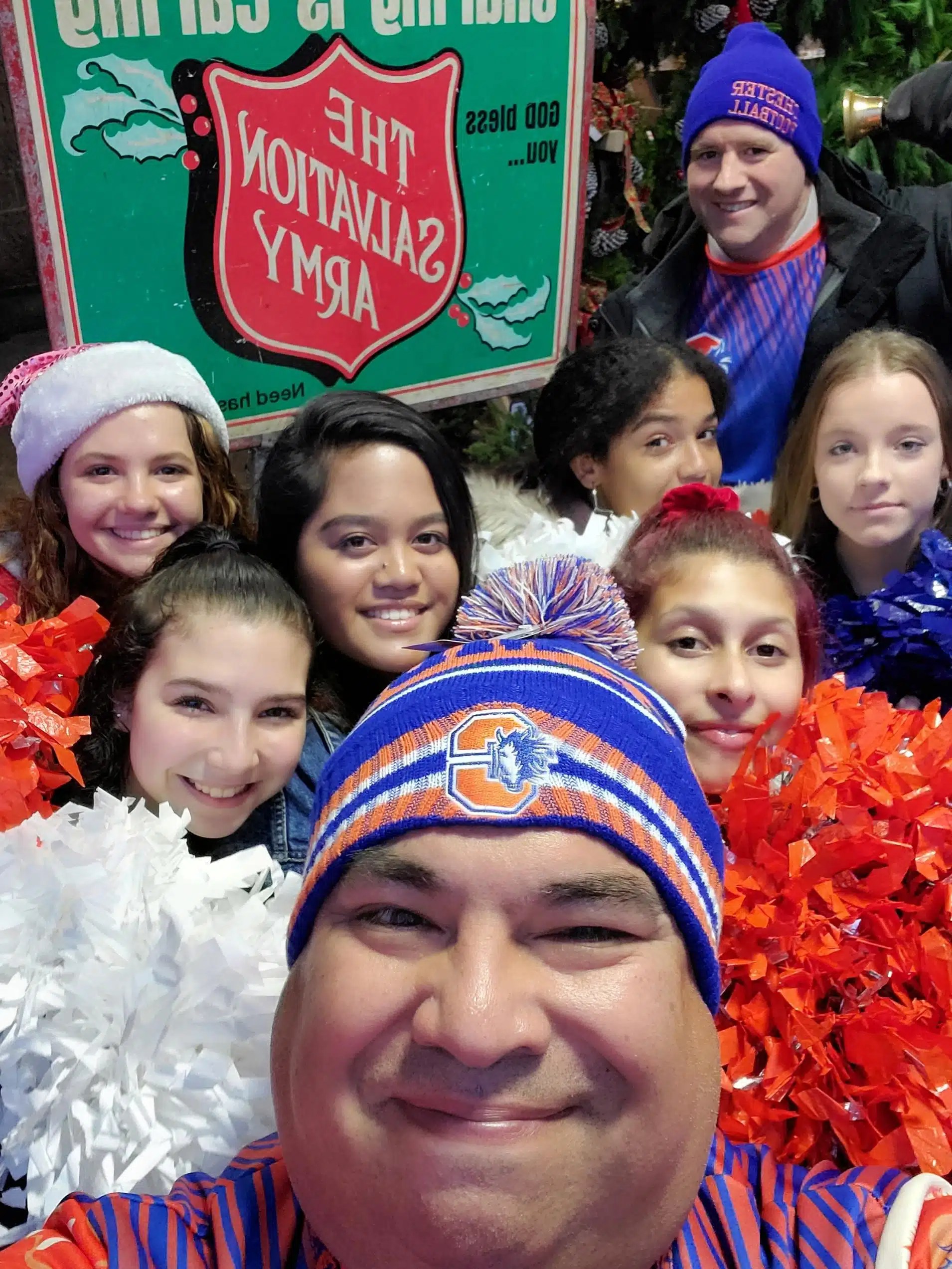 Chester Academy Varsity Cheer Team Up 4 Community