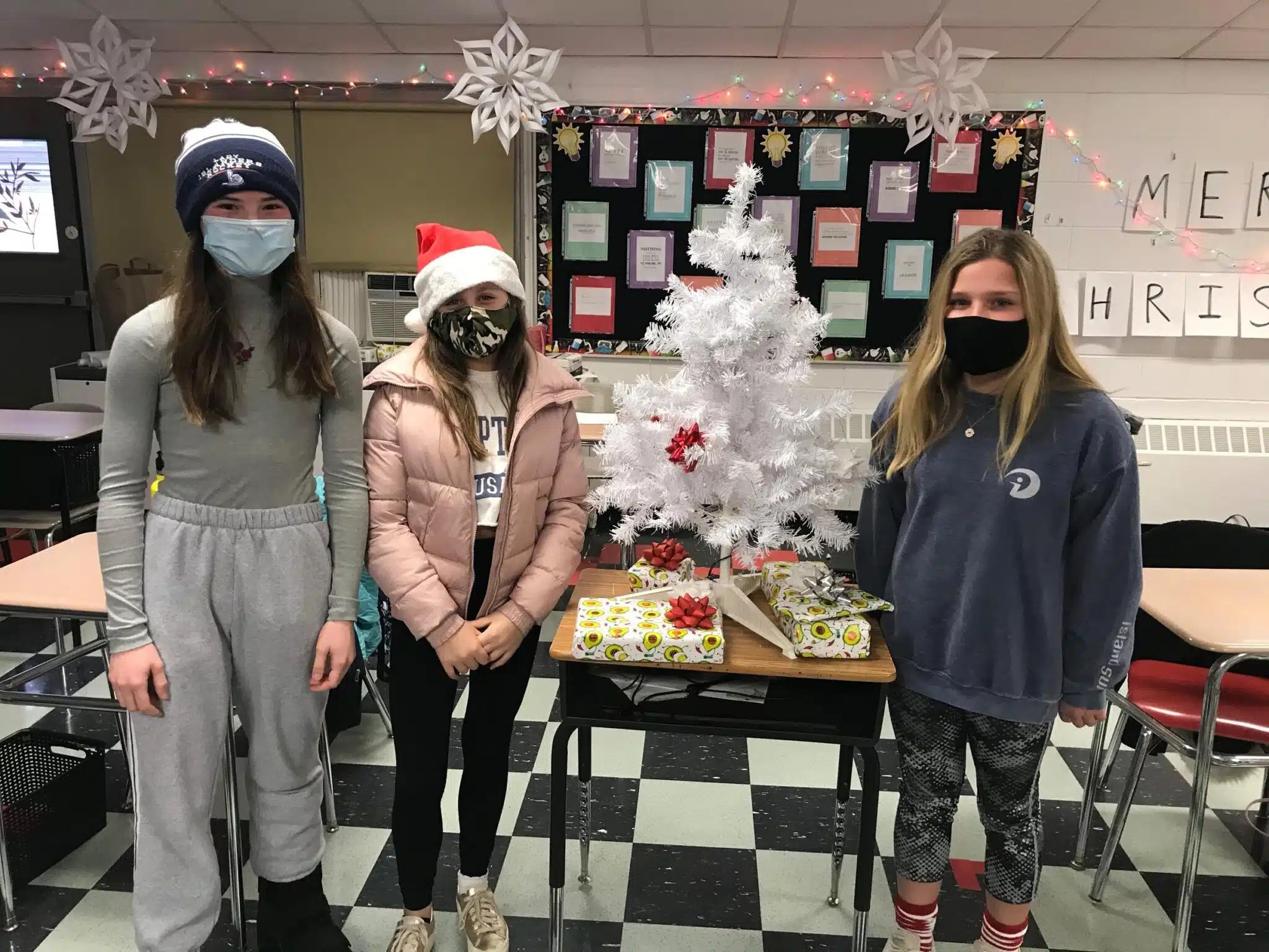 Pierson Middle School ‘winter wars’ focused on those in need Team Up