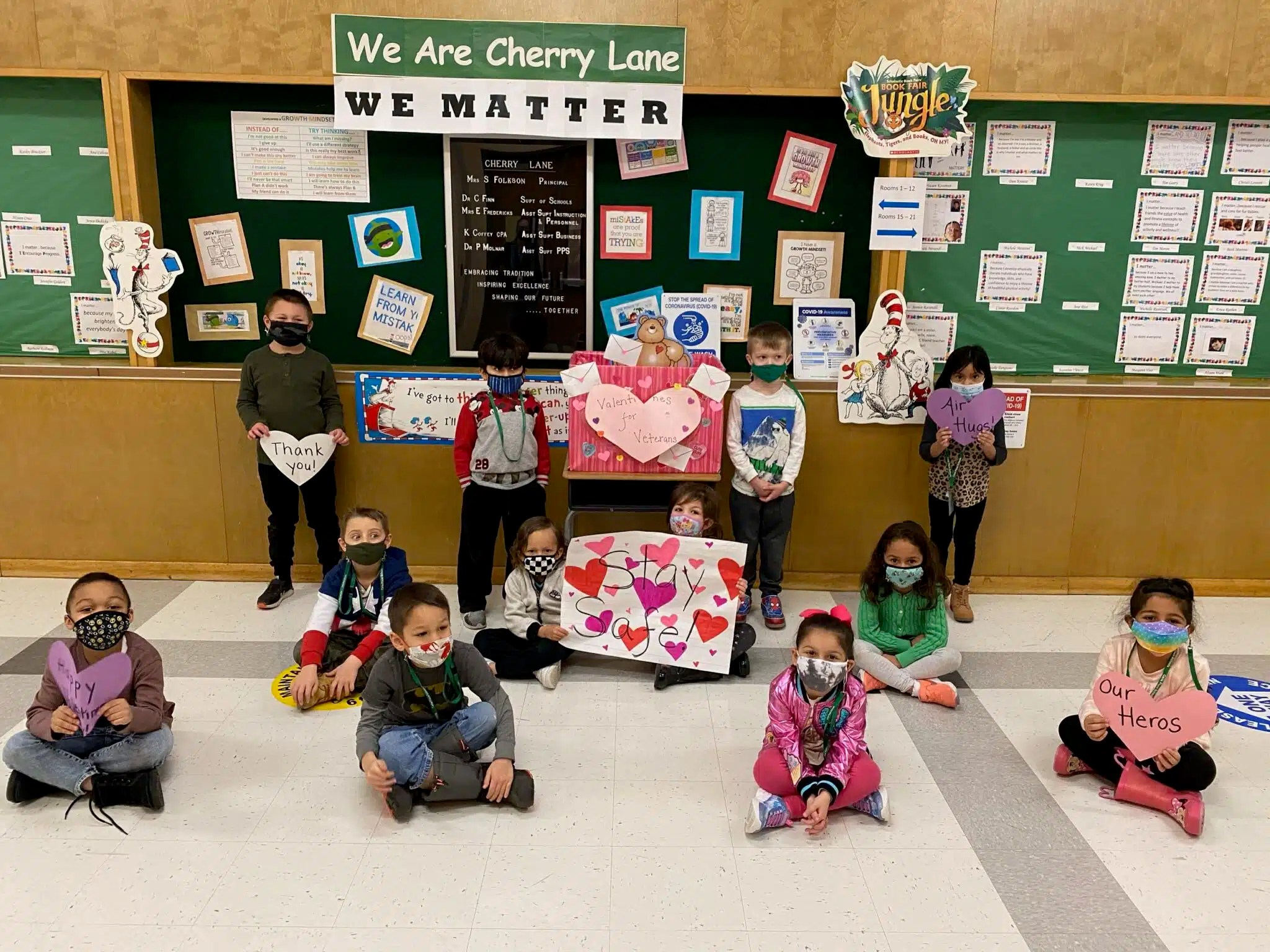 Cherry Lane crafts 203 Valentine’s Day cards for veterans Team Up 4 Community