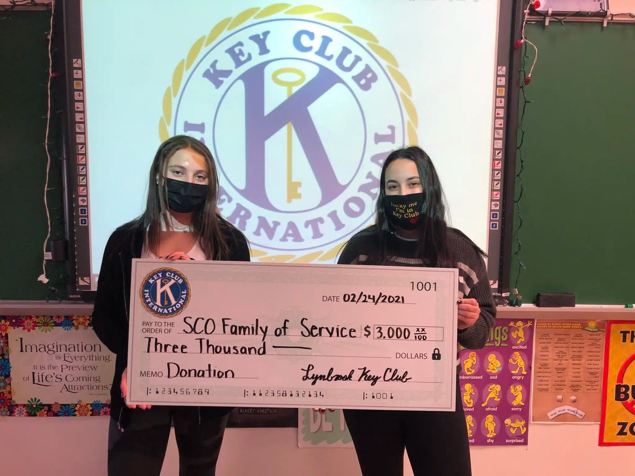 Lynbrook Key Club continues to give back with second popcorn fundraiser