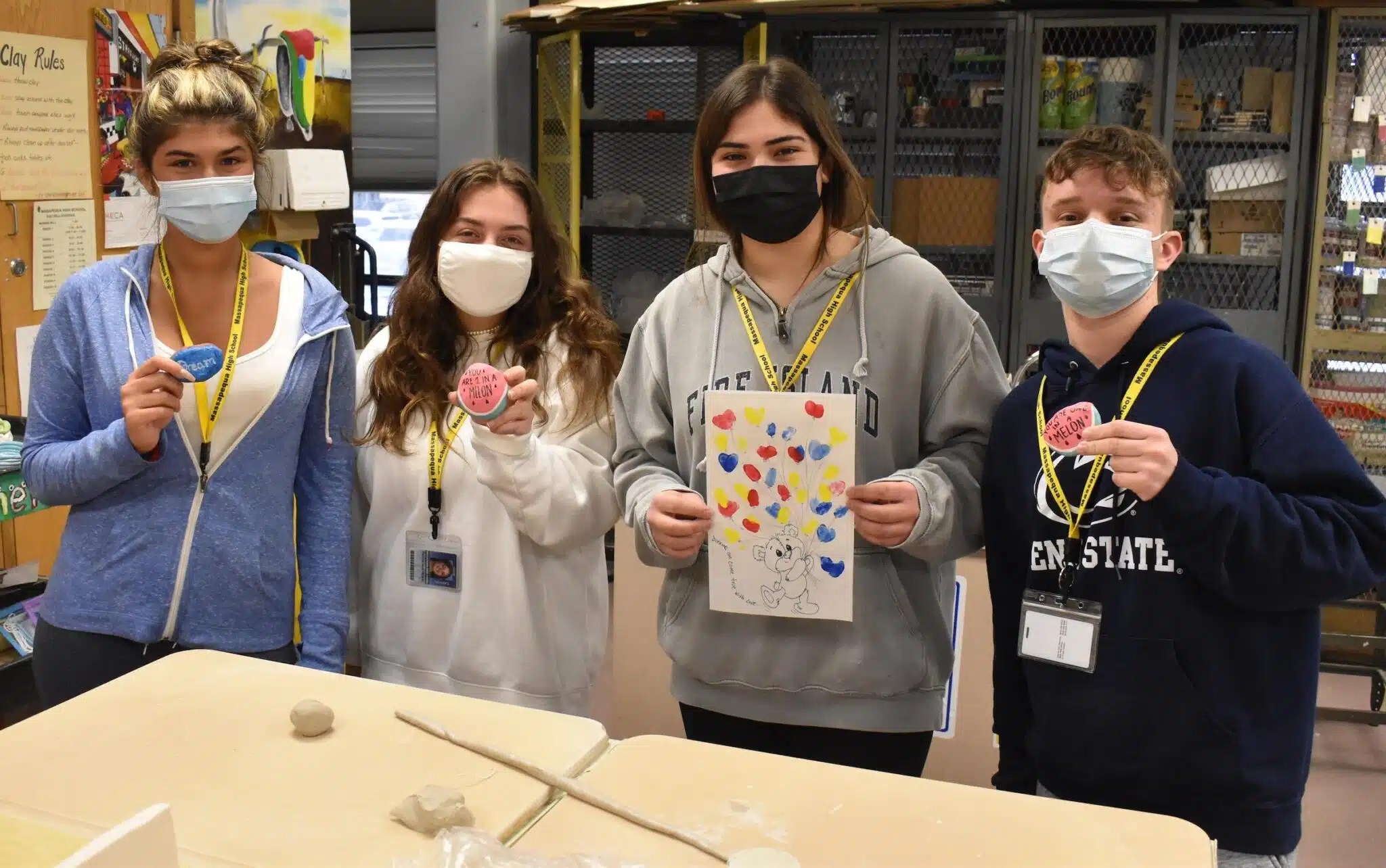 Massapequa art students create hope Team Up 4 Community