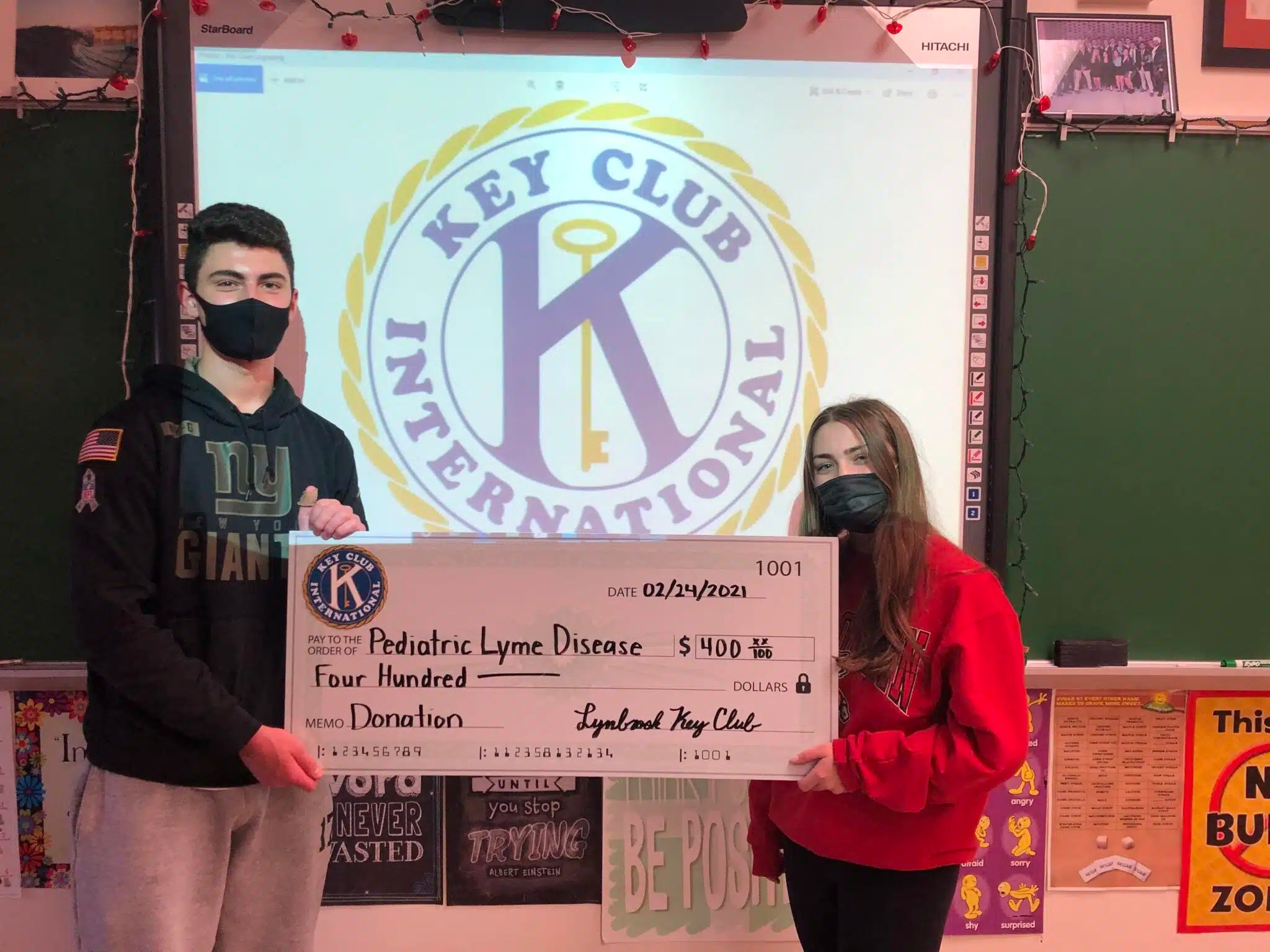 Lynbrook Key Club continues to give back with second popcorn fundraiser