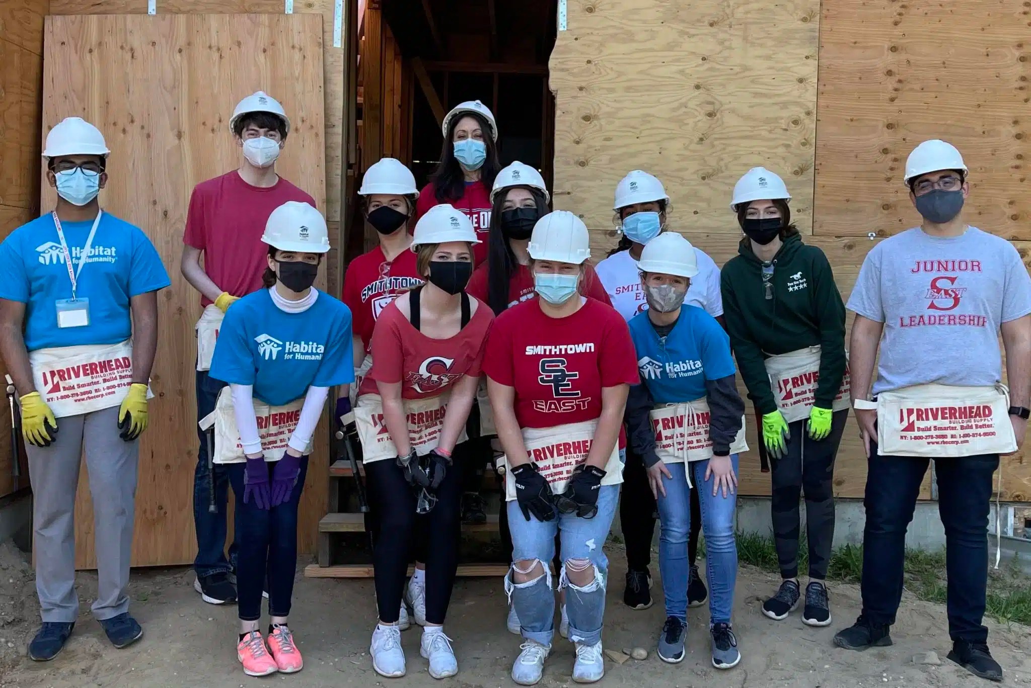 Smithtown HS East Habitat Club heads back to building Team Up 4 Community