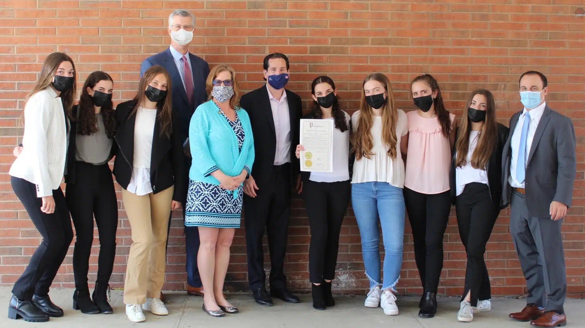 Lynbrook Key Club honored for community service Team Up 4 Community