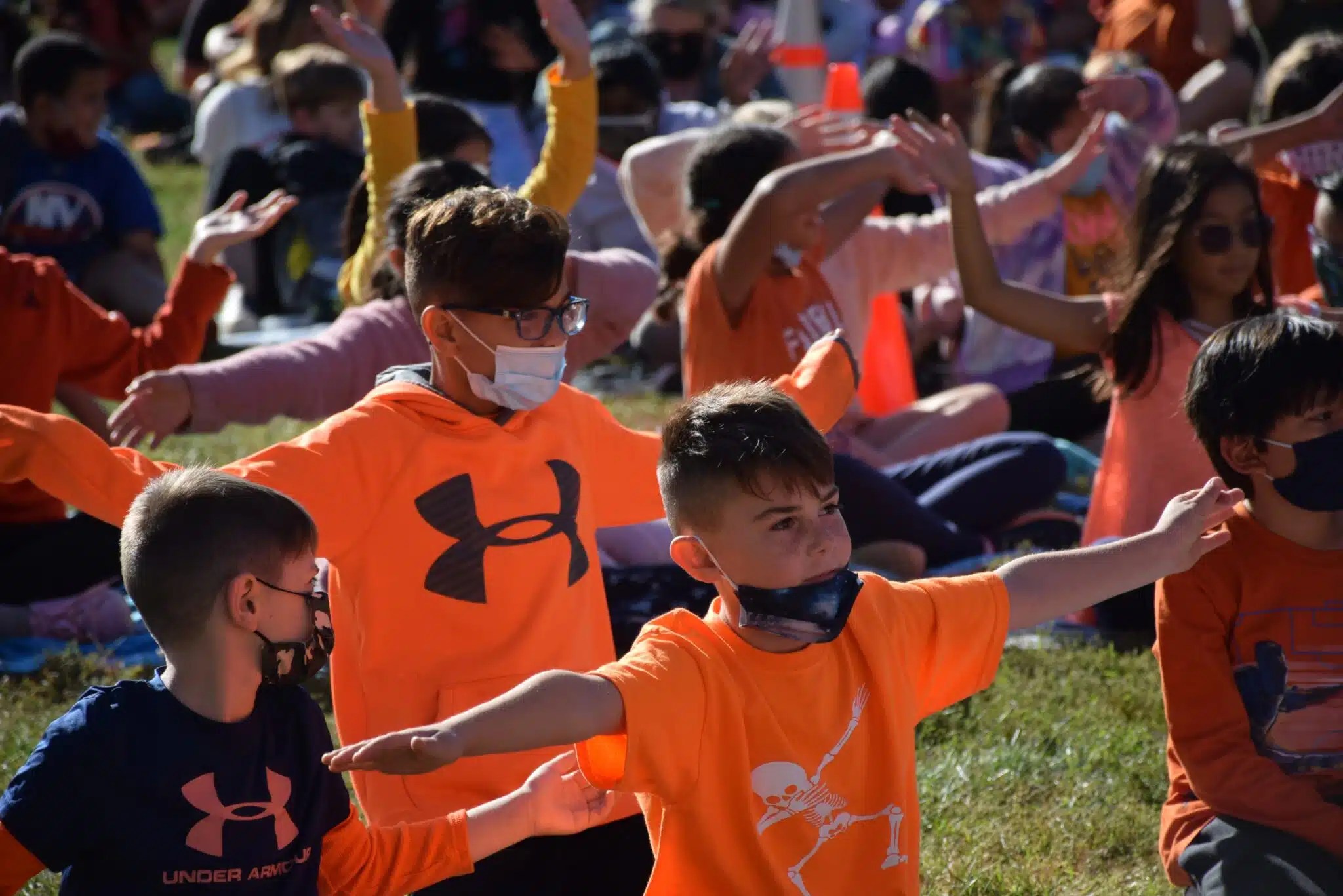 John Lewis Childs School honors Unity Day with outdoor assembly Team