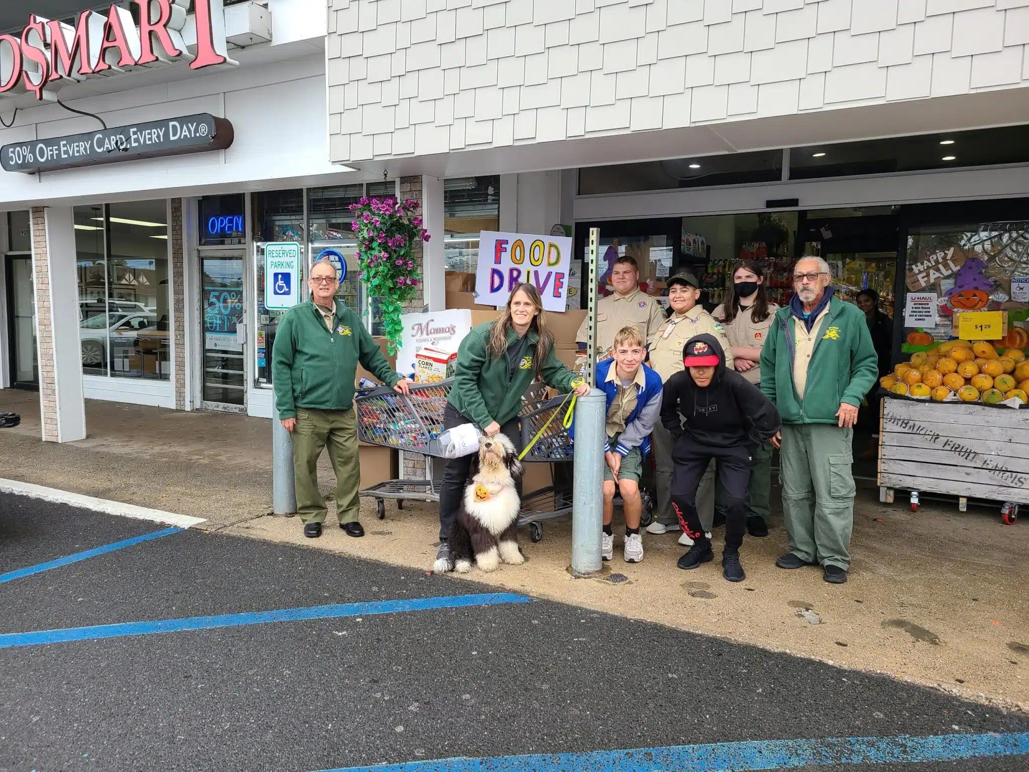 Boys Scouts organize food drive for local community Team Up 4 Community