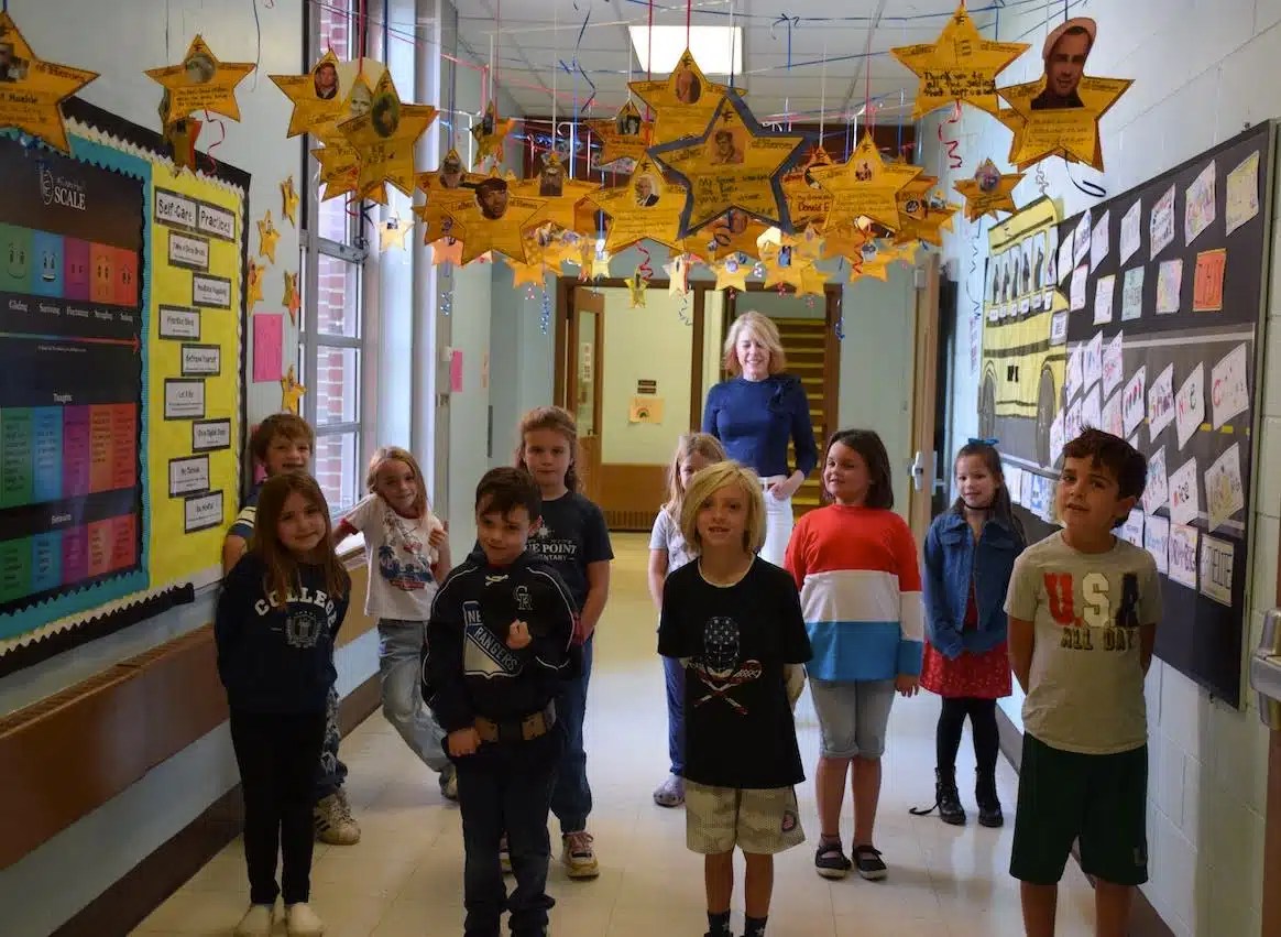 BayportBlue Point Elementary honors veterans Team Up 4 Community
