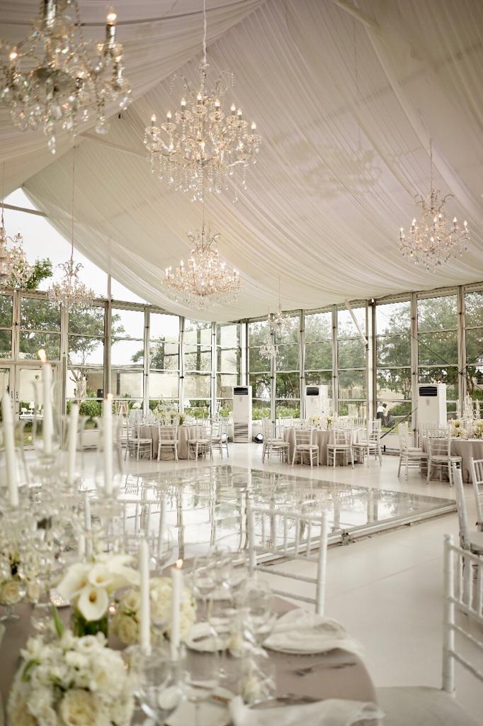 A Glass House TEA ROSE WEDDING DESIGNER
