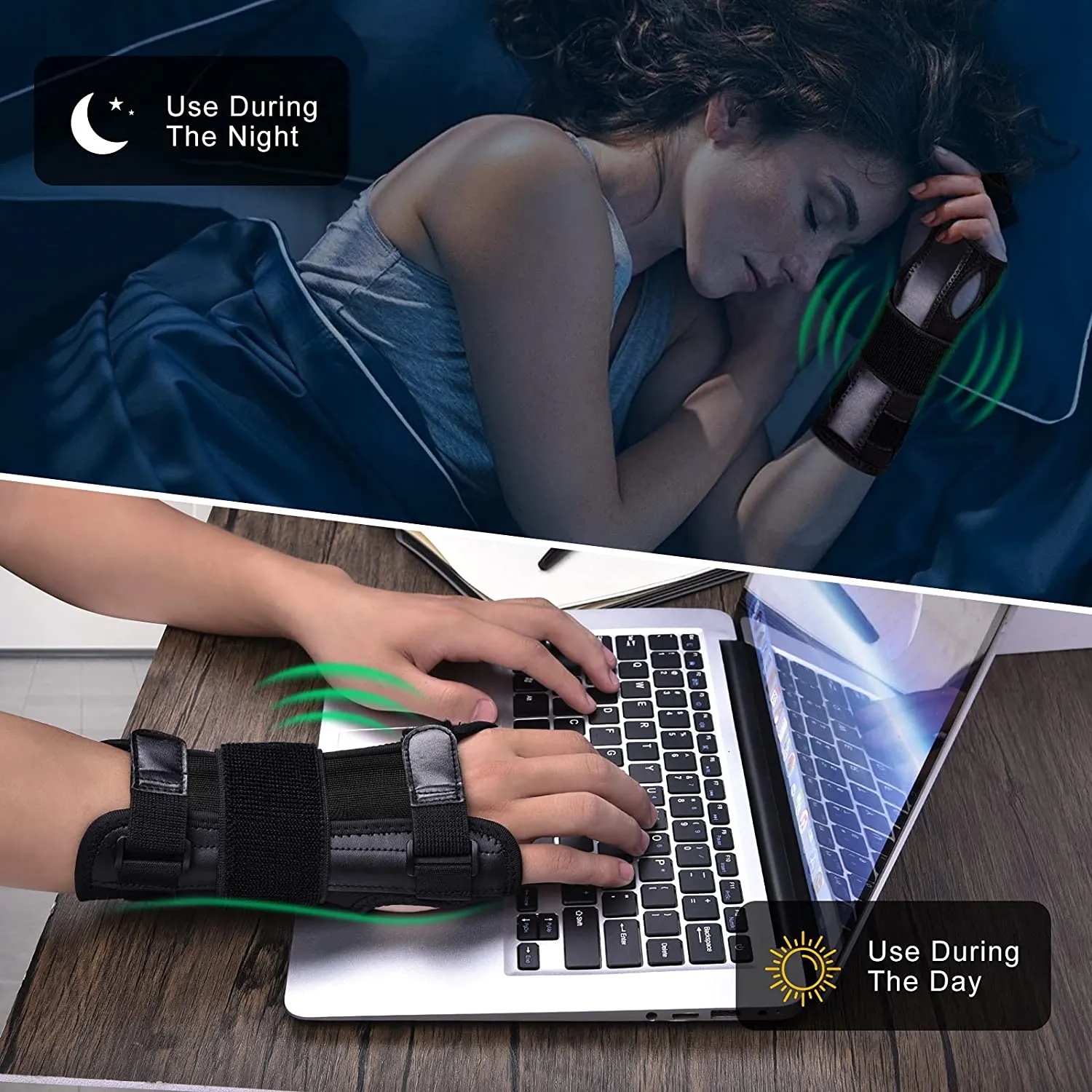 Heated Wrist Brace Band TE BigData