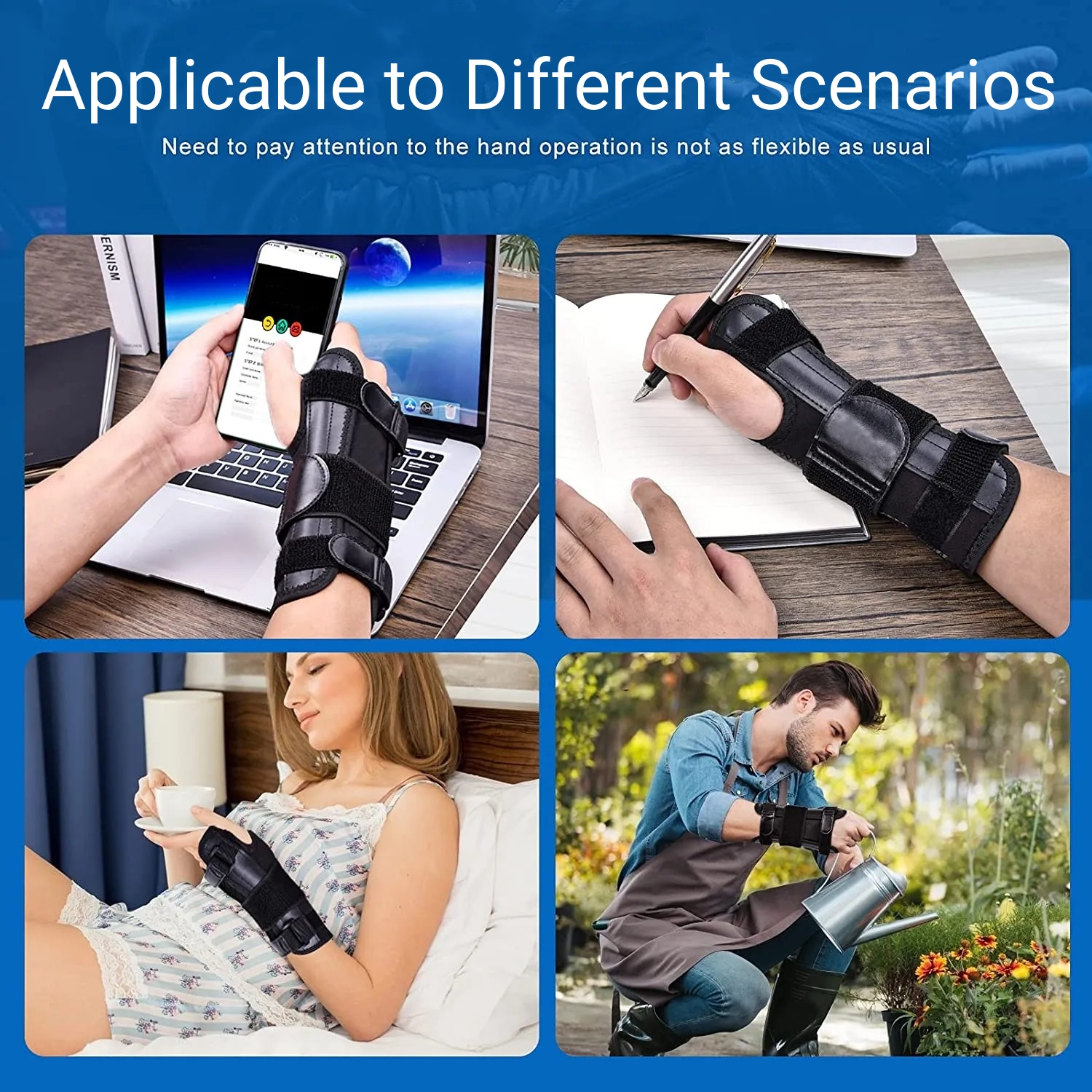 Heated Wrist Brace Band TE BigData