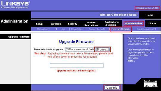 How to Upgrade LinkSys Firmware - Tech-FAQ