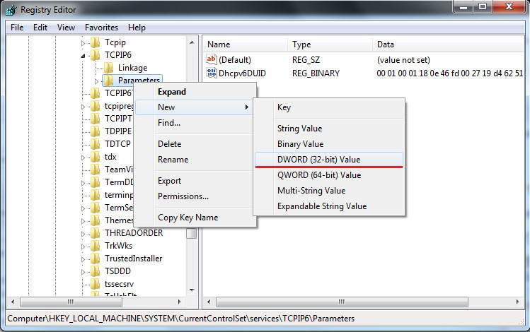 How to Remove IPv6 in Windows
