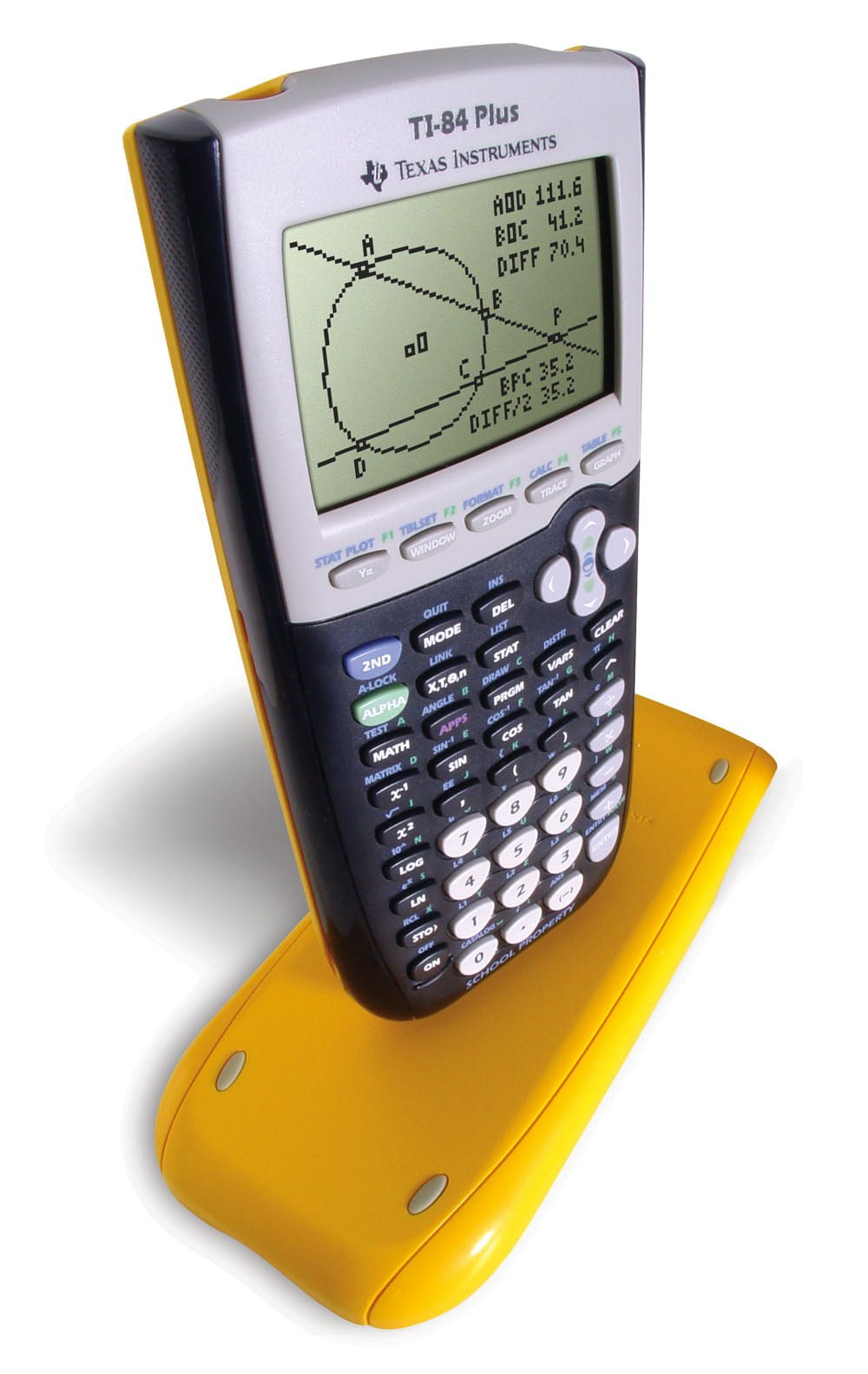 Texas Instruments TI 84 Plus EZ Spot Graphing Calculator Tech Line