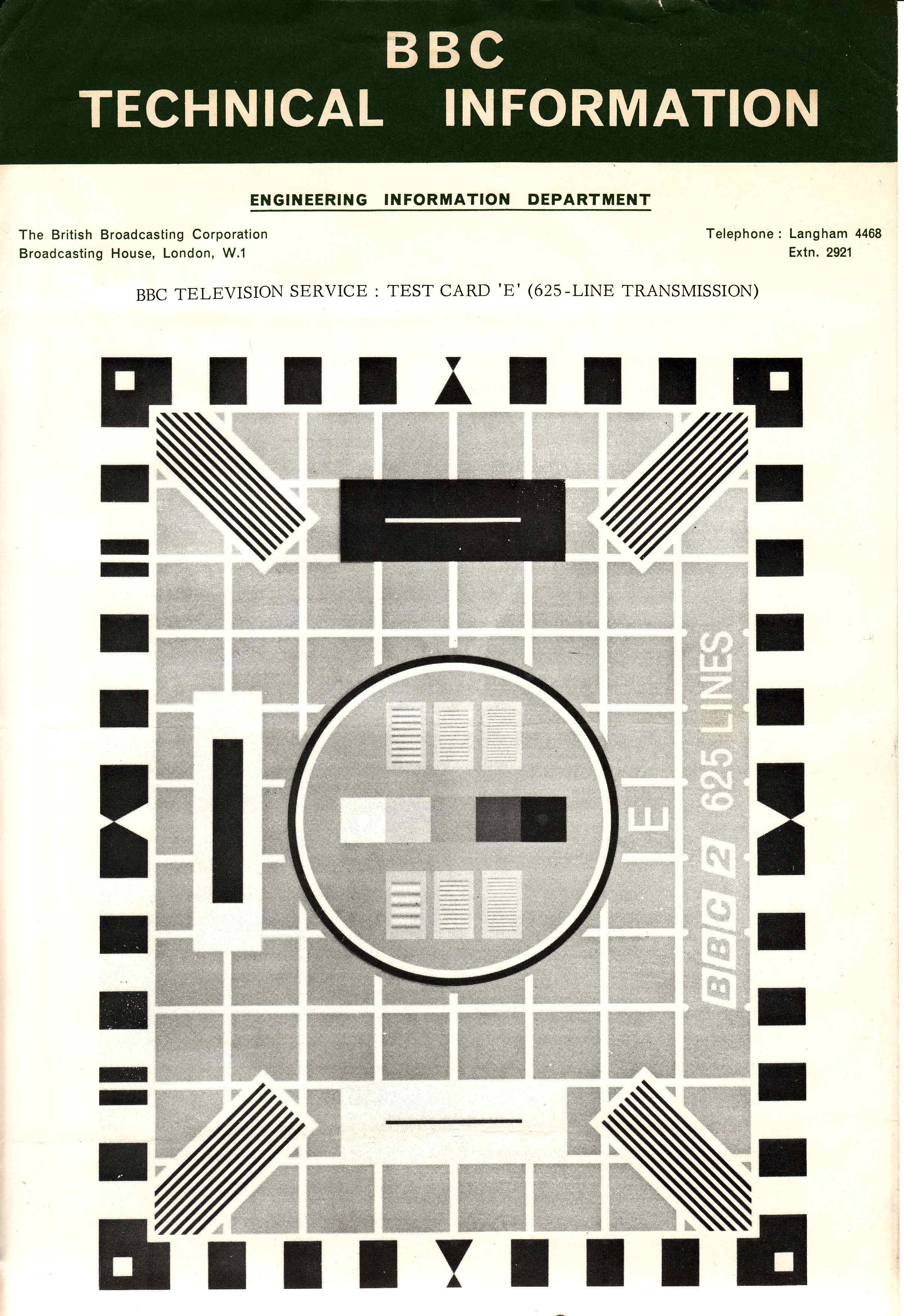 Test Cards The Techops History Site