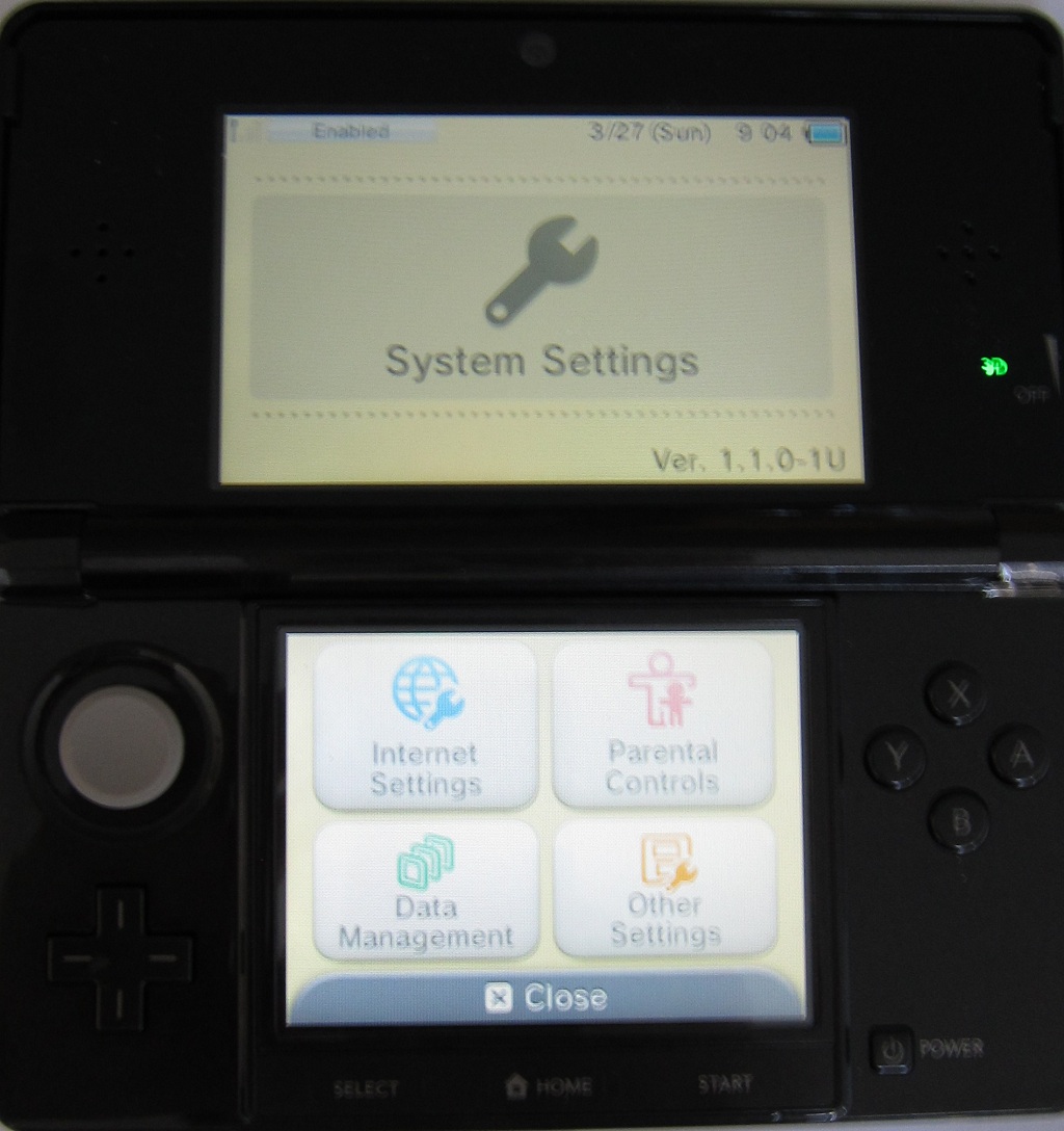 Nintendo 3DS How to find the MAC Address