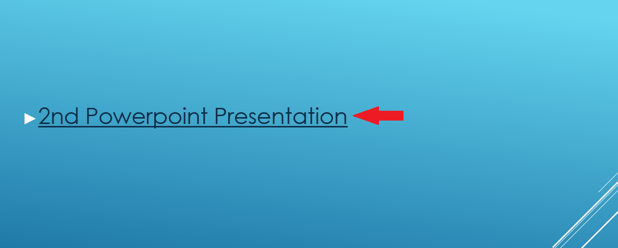 PowerPoint 2013 Open Additional Presentations with Mouse Over