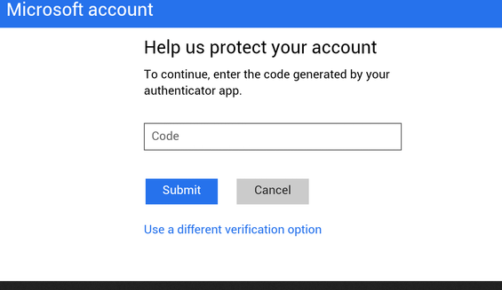 Microsoft Enable TwoFactor Authentication
