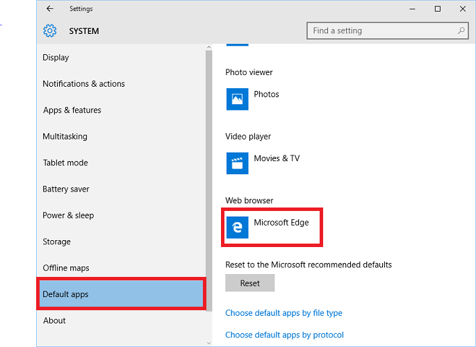 Windows 10 How to Change the Default Web Browser