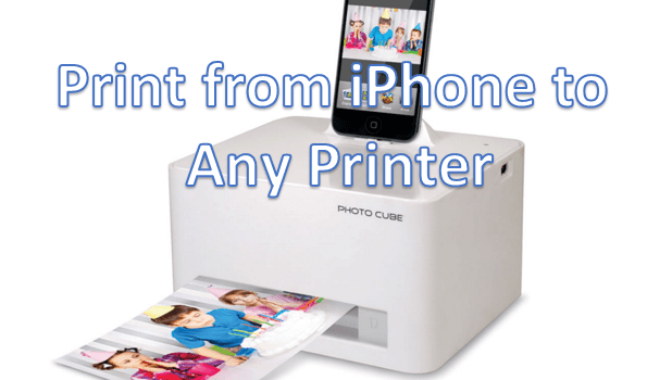 How Do I Print from an iPhone to Any Local Printer?
