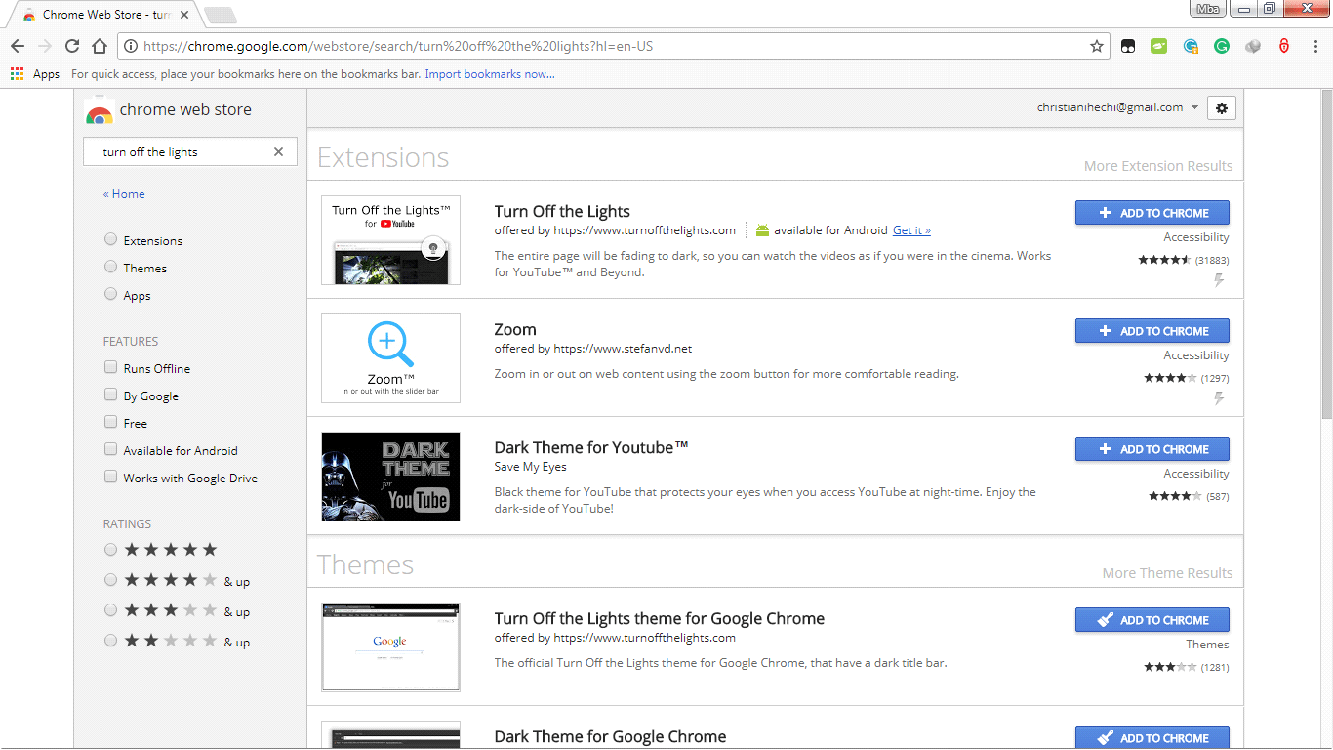 Chrome plugins settings for android brownlsa