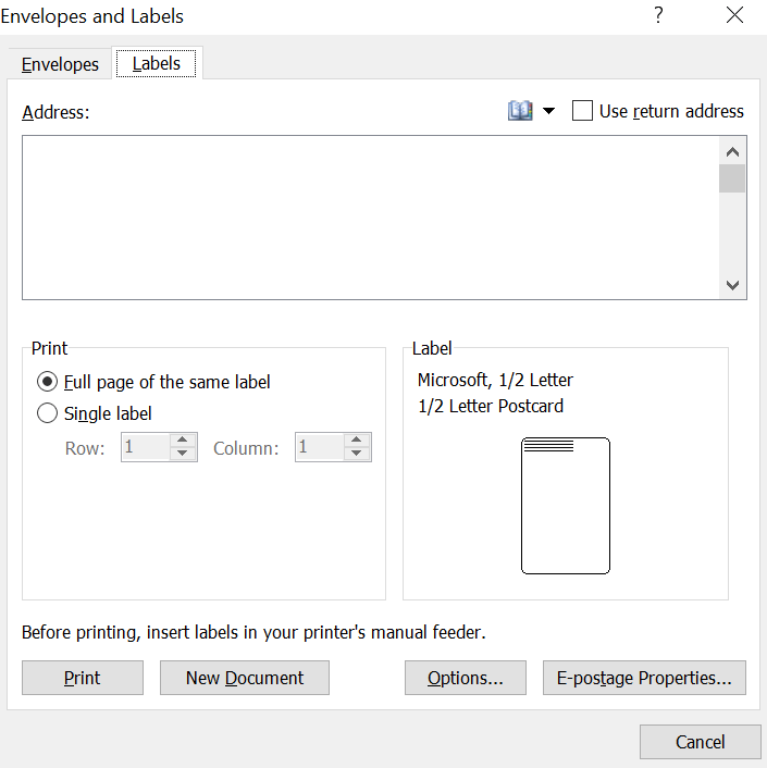 How to Create and Print an Envelope in Word 360