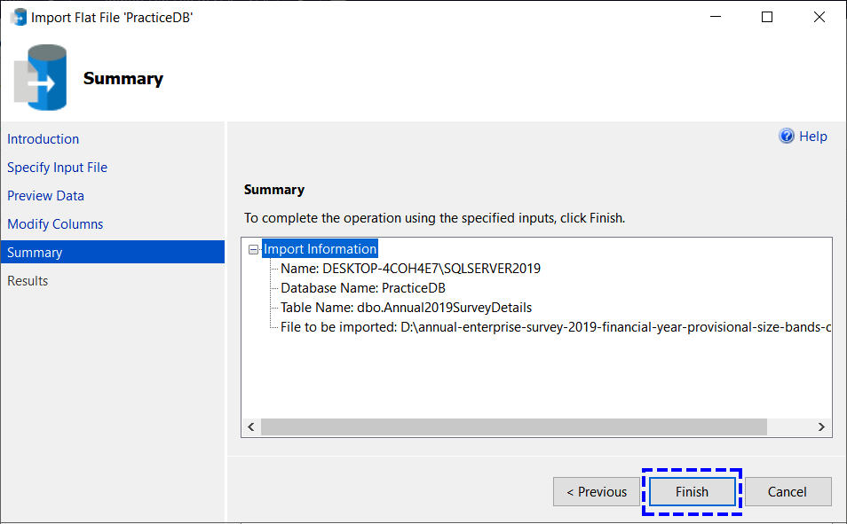 How To Import Flat File Data Using Import Export In SQL Server