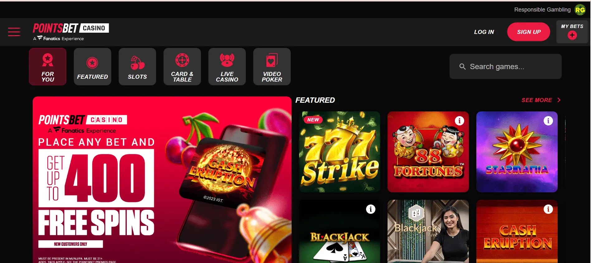 PointsBet Casino New Jersey Review Exclusive Look 2024