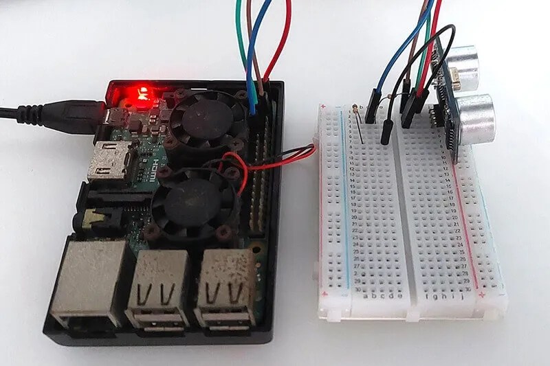 Raspberry Pi Ultrasonic Distance Sensor ProjectTechSparks