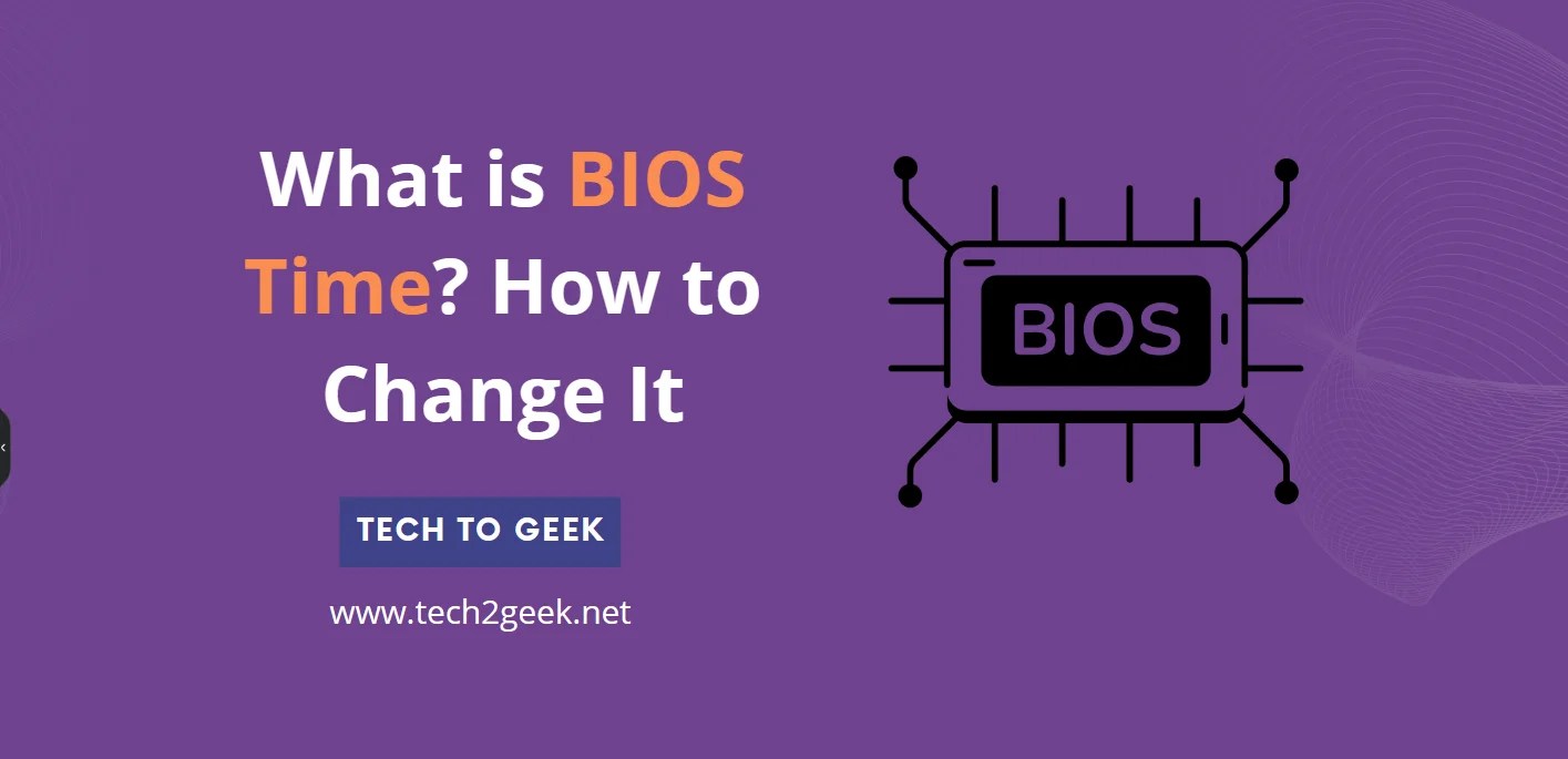 How to Change BIOS Time?