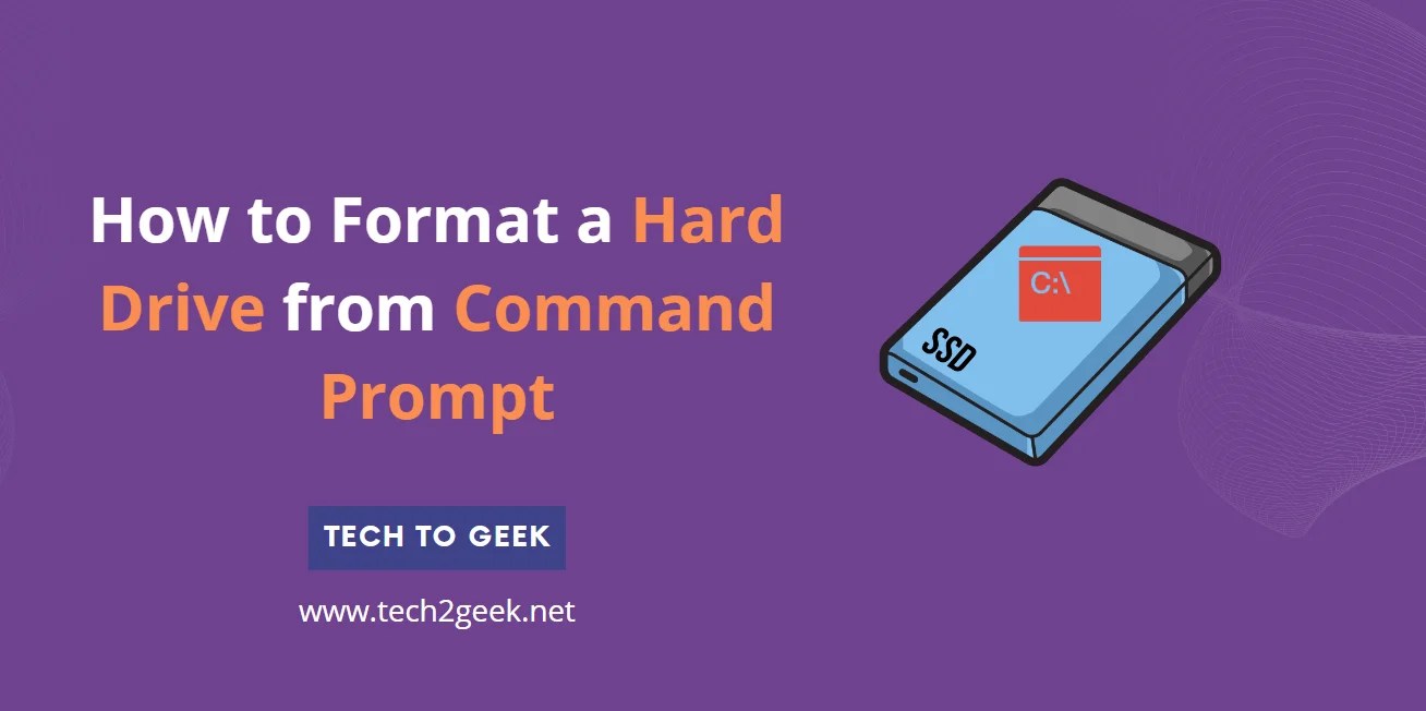 How to Format a Hard Drive from Command Prompt A Comprehensive Guide