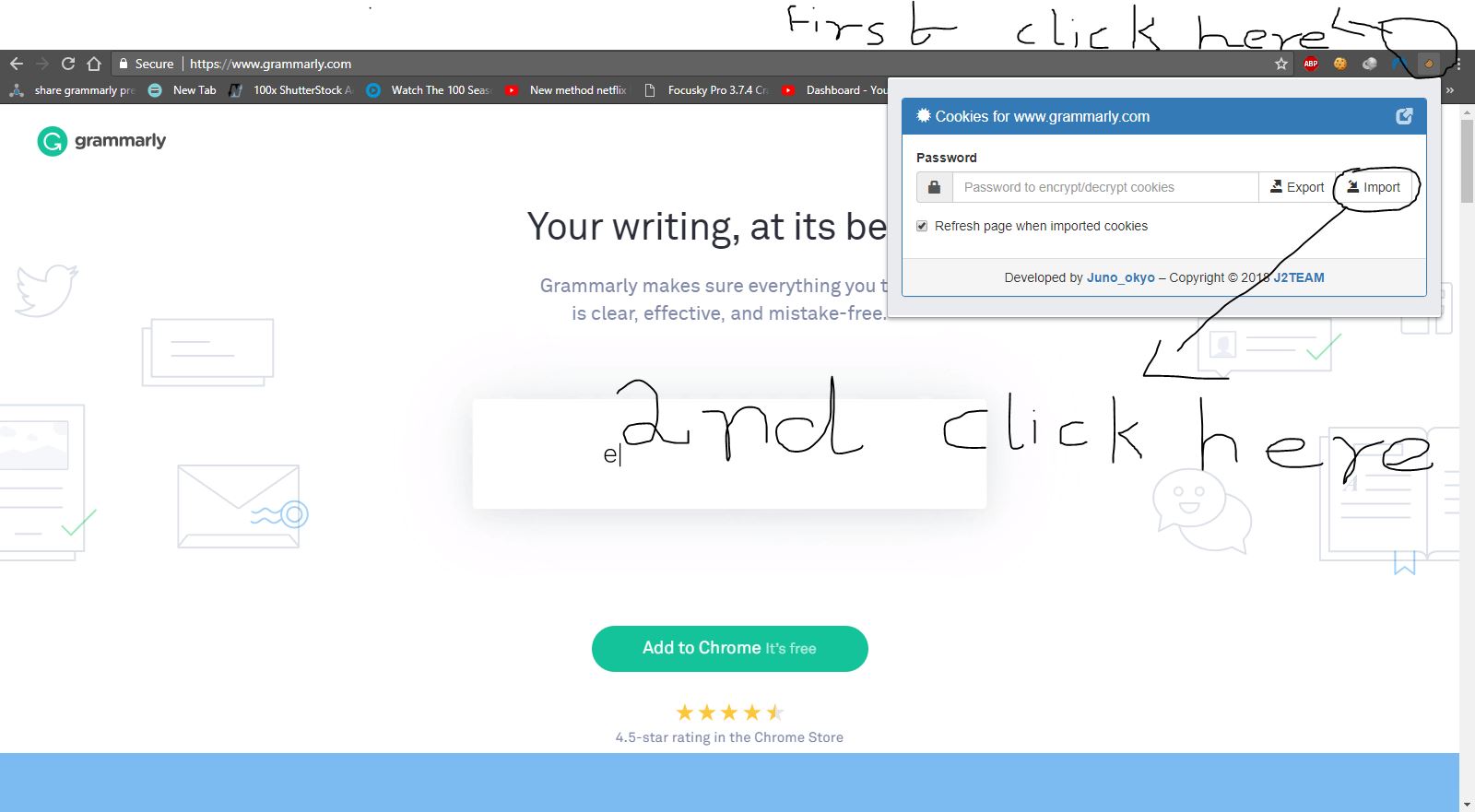 Free Grammarly Premium Account Method 2 J2team 2021 Tech 2 Learners