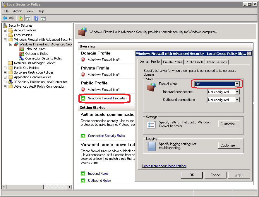 Disabling the Windows Firewall Tech2Max