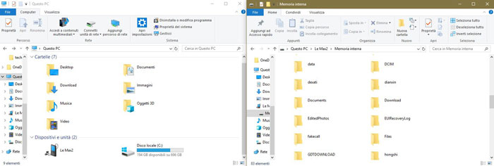 Recupero dati con schermo rotto su Android come fare da PC e senza