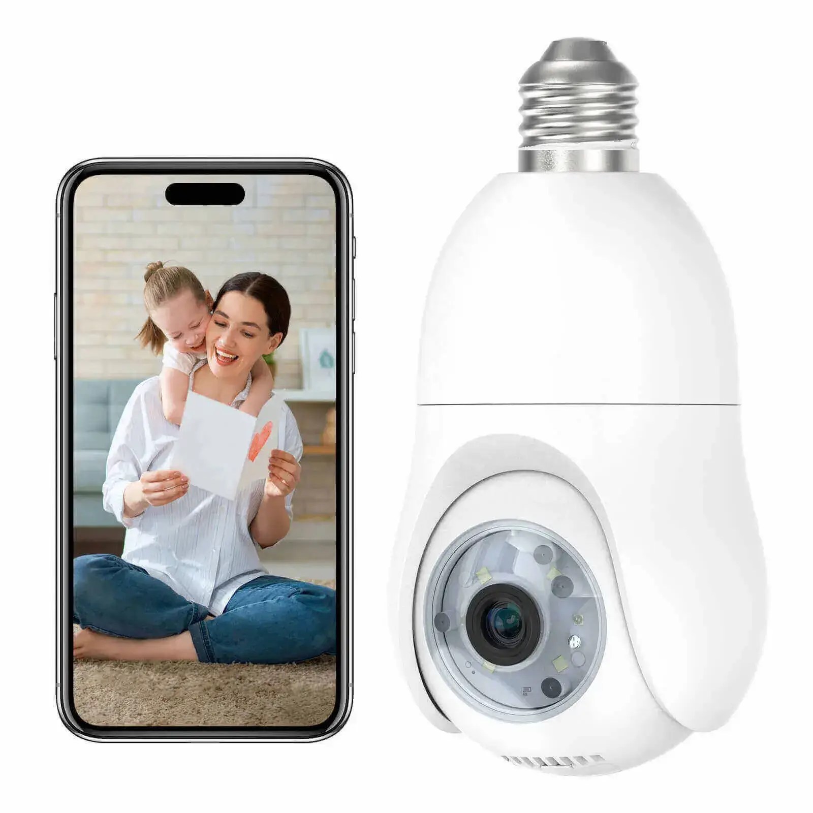 Best Light Bulb Security Cameras WiFi Camera Techage