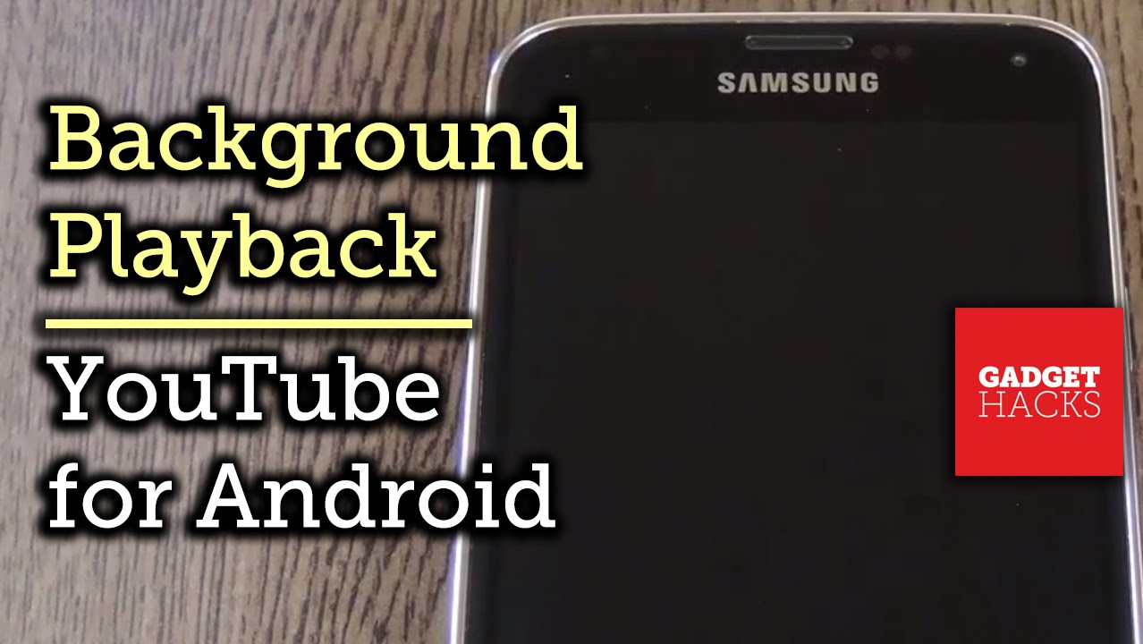 Get Background YouTube Playback Without a Music Key Subscription [HowTo]