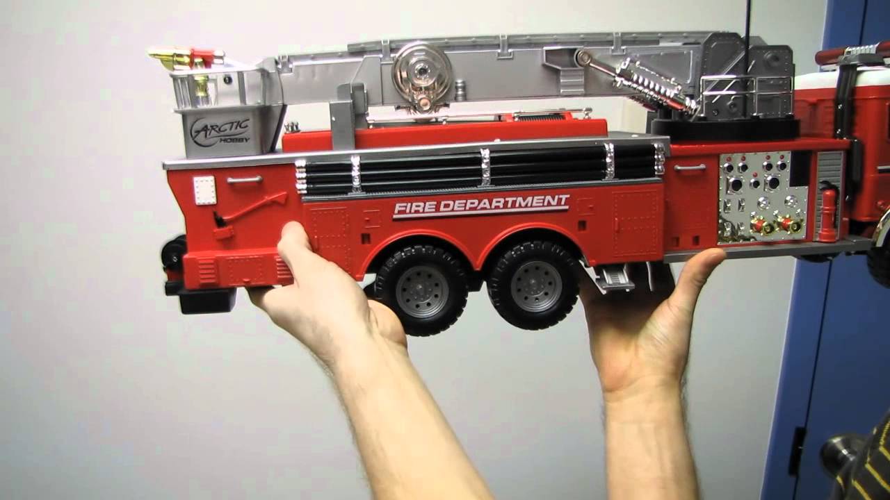 Arctic Hobby Land Rider 503 RC Firetruck Unboxing & First Look Linus