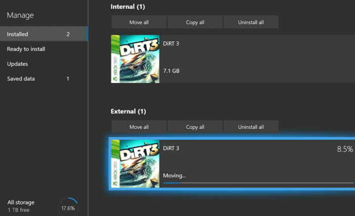 How to Manage Xbox One External Drives & Move Games Techs Products