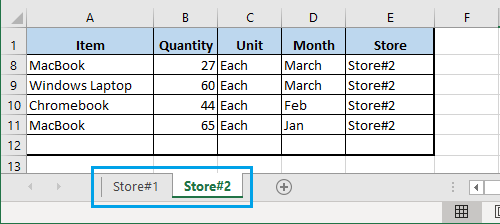 How to Create Pivot Table From Multiple Worksheets