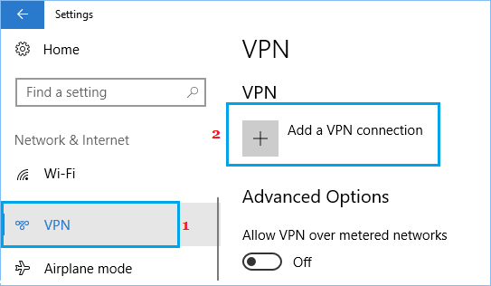 How to Setup VPN In Windows 10