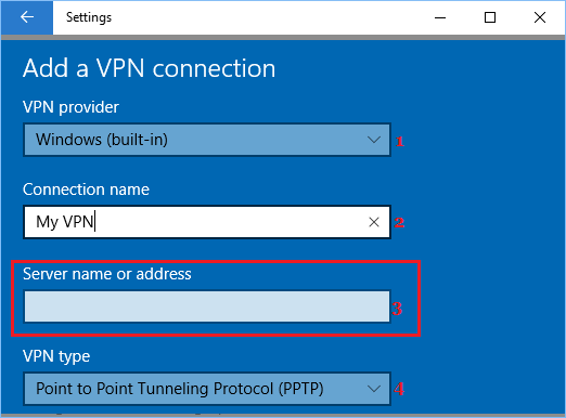 How to Setup VPN In Windows 10