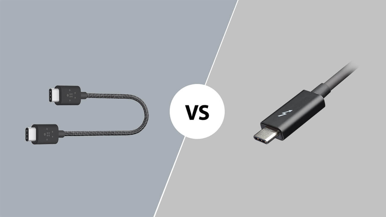 USB TypeC vs Thunderbolt Port How are they different?