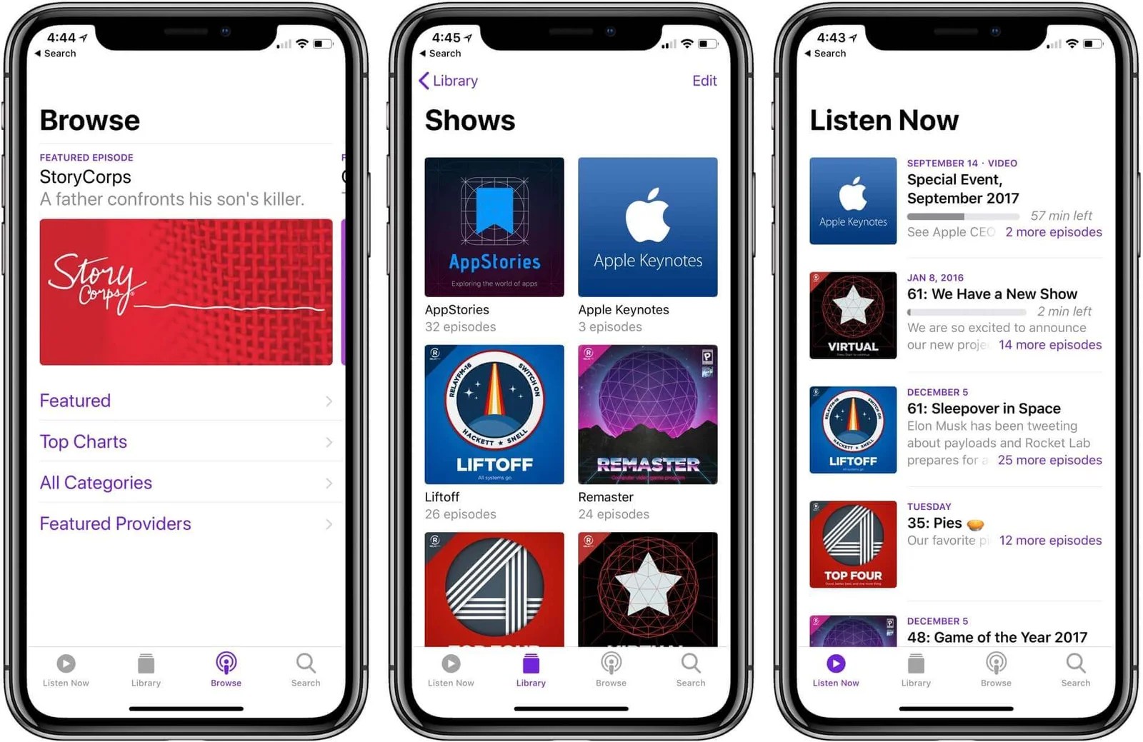 Les 7 meilleures applications de podcast pour iPhone et iPad TechCero