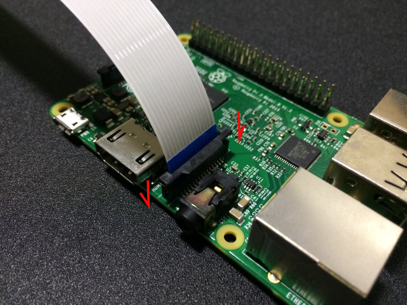 How to connect the Raspberry Pi Camera Module to Raspberry Pi 2 or